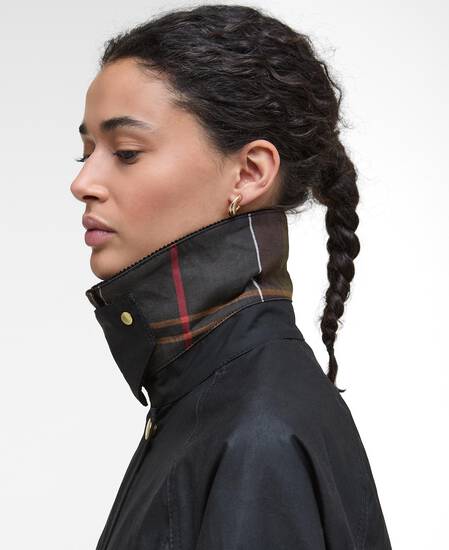 Giacca cerata lunga Beadnell Black/Classic Giacca cerata lunga Beadnell Black/Classic