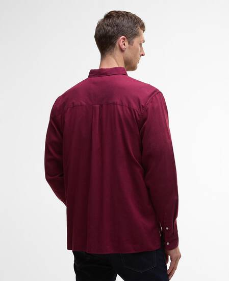 Sealane Relaxed Long-Sleeved Shirt Biking Red