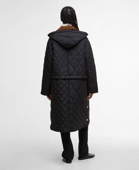 Lilian Quilted Jacket Black