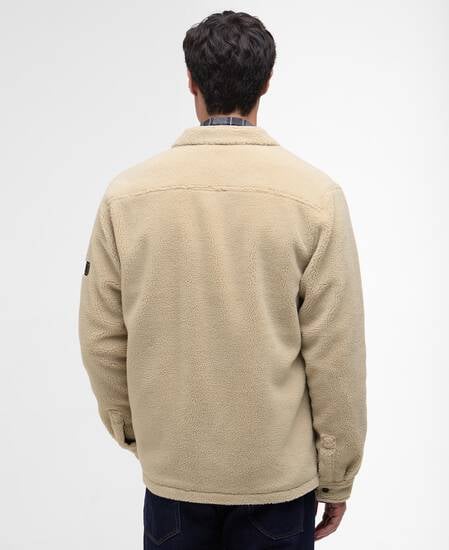 Overshirt in pile sherpa Trident Mist