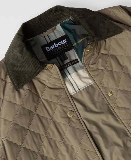 Corinne Quilted Jacket Dusky Green/Ancient