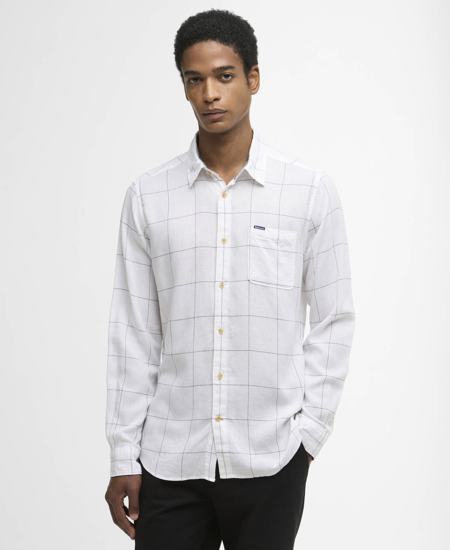 Hemd Citywell Tattersall Tailored White image number 0
