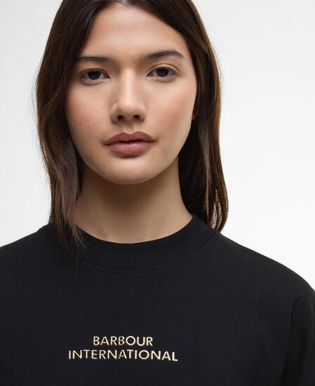 Kaia Oversized T-Shirt Black