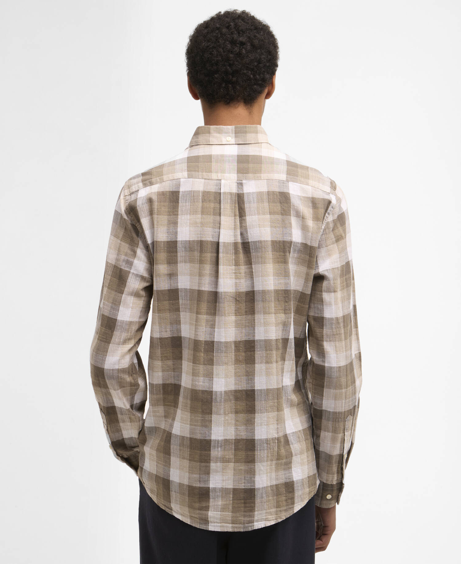 Hillroad Tailored Long-Sleeved Shirt Stone image number 2