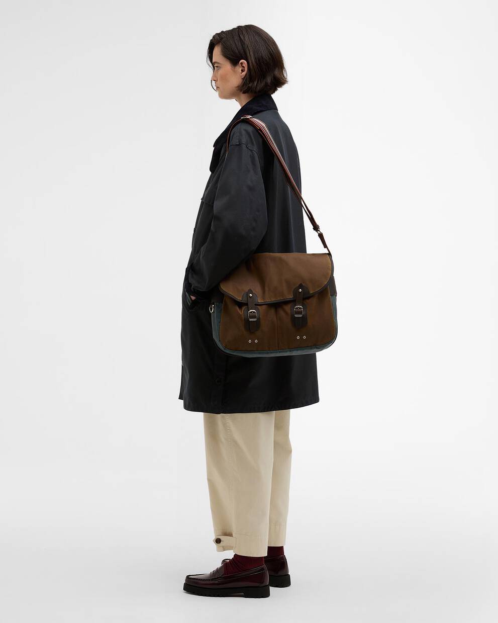 Paul Smith loves Barbour Wax Tarras Bag