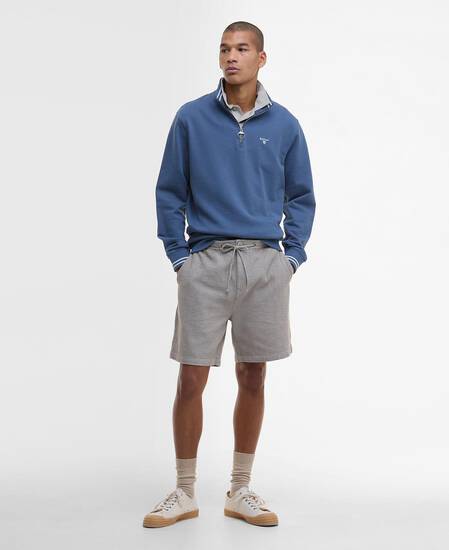Rosford Half-Zip Sweatshirt Dark Denim