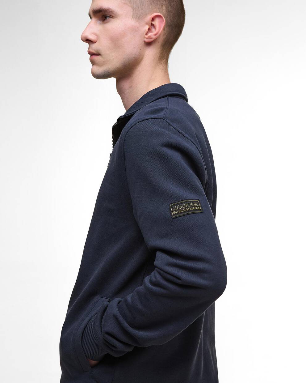 Outline Half-Zip Sweatshirt