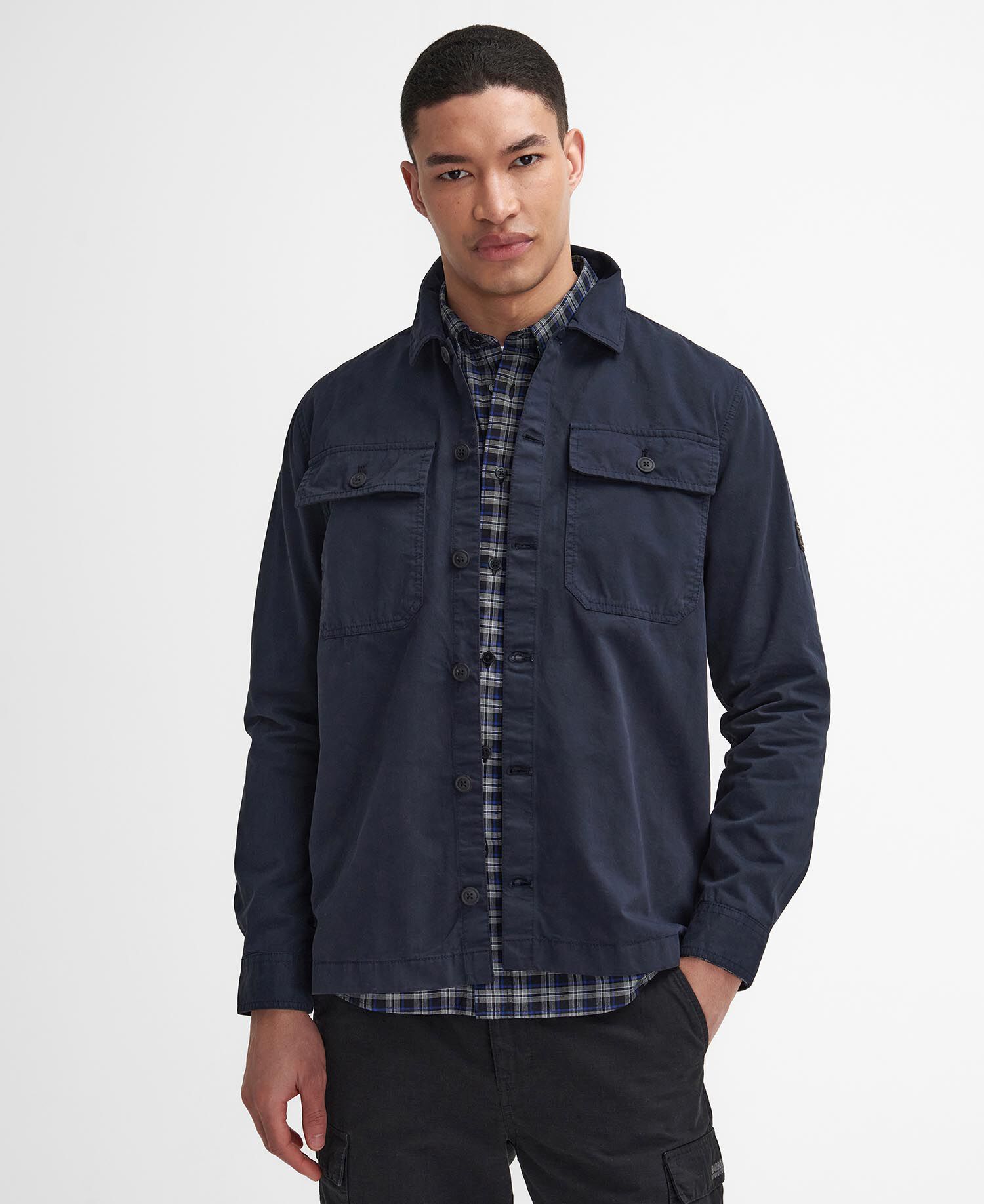 Arlo Overshirt Classic Navy