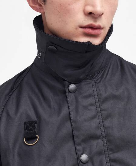 Spey Slim Waxed Jacket Classic Black