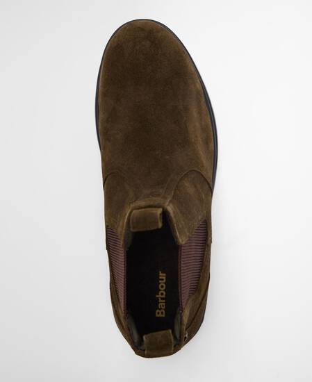 Stivaletti Chelsea Turnbull Oiled Olive Suede Stivaletti Chelsea Turnbull Oiled Olive Suede