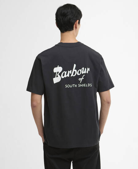 Crossby Archive Logo Oversized T-Shirt Black
