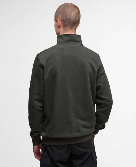 Outline Half-Zip Sweatshirt Sage