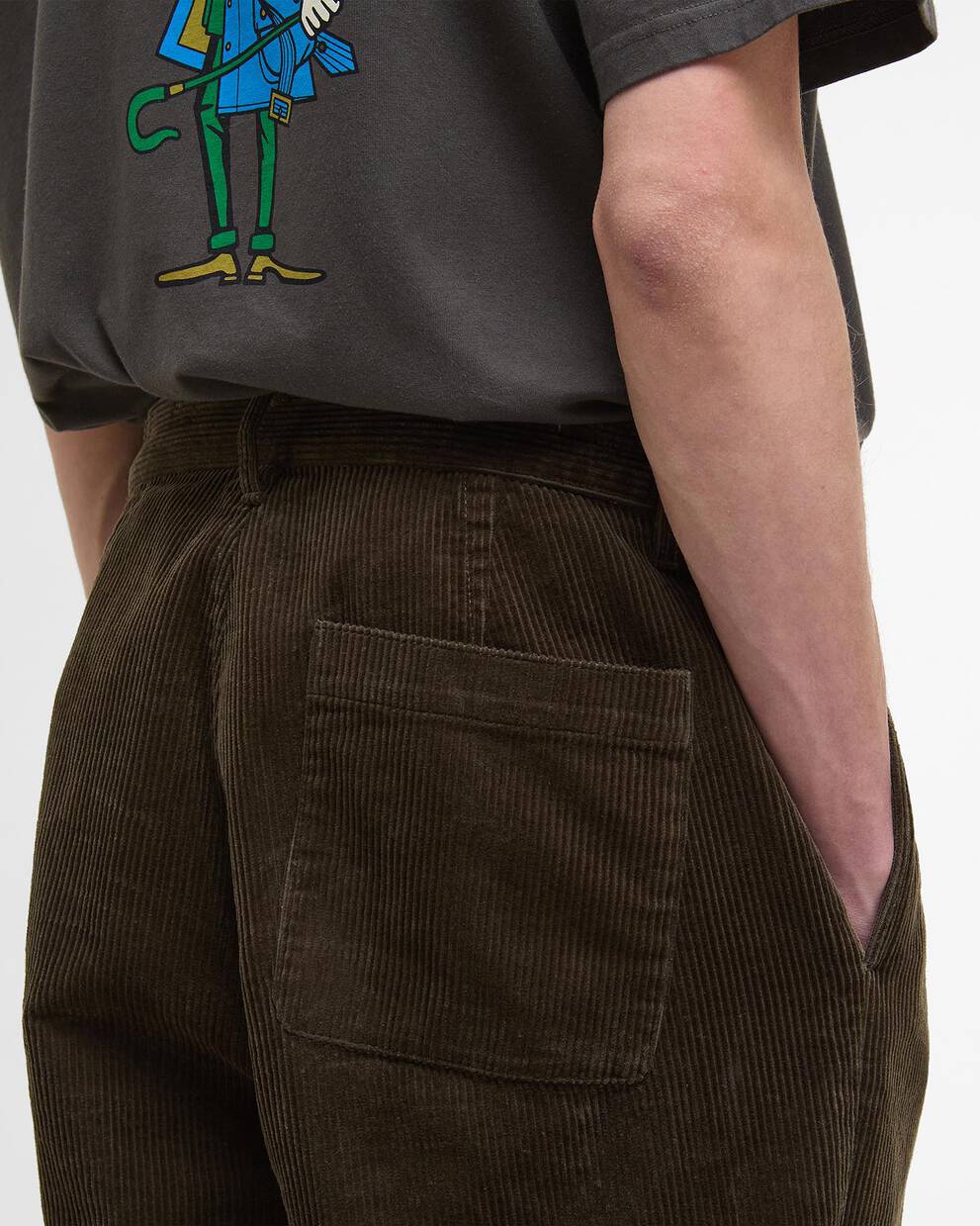 Elmbank Oversized Cord Trousers