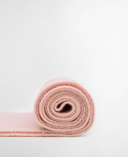 Schal Lammwolle Woven Pink Blush