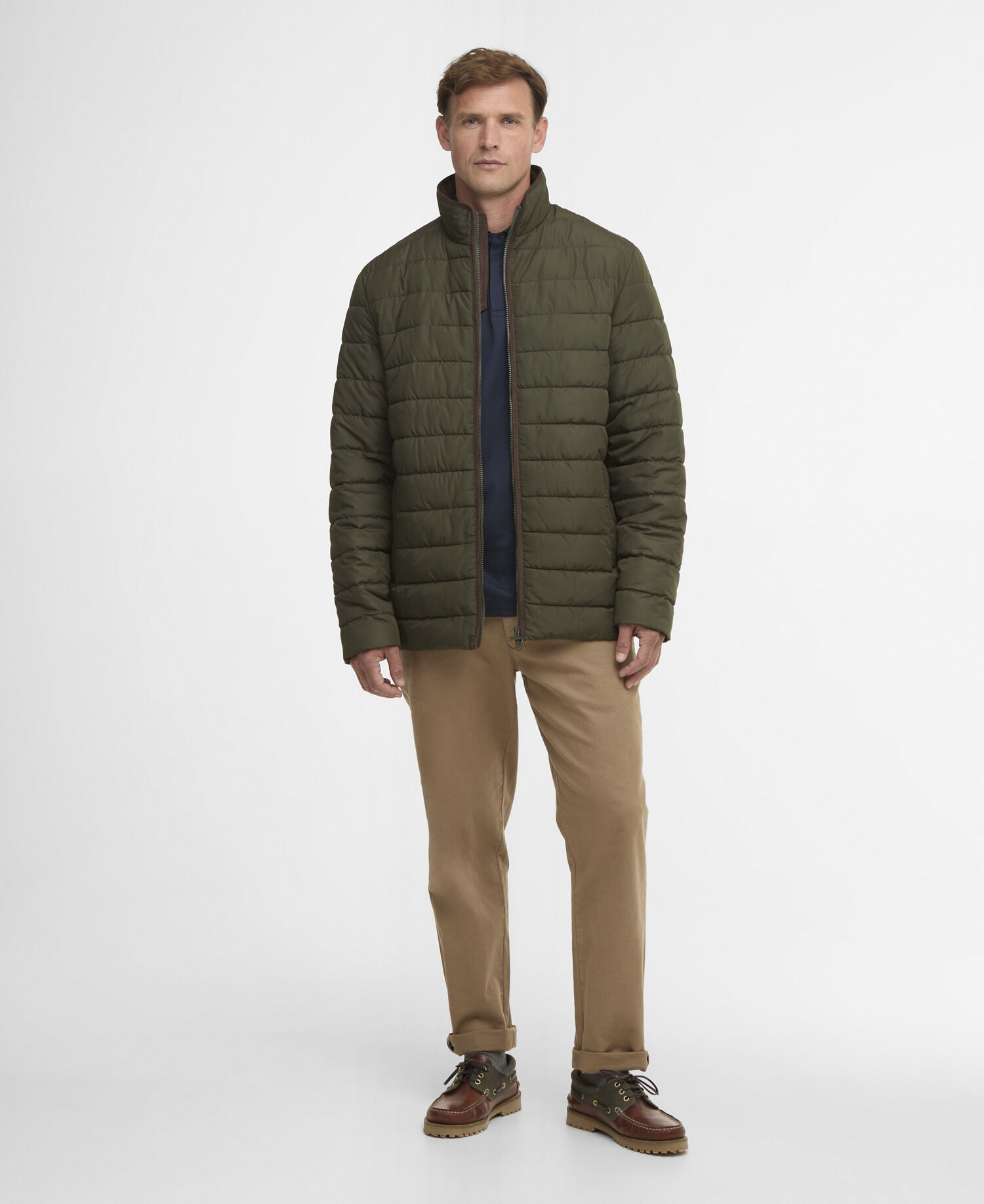 Broughton Quilted Jacket Olive