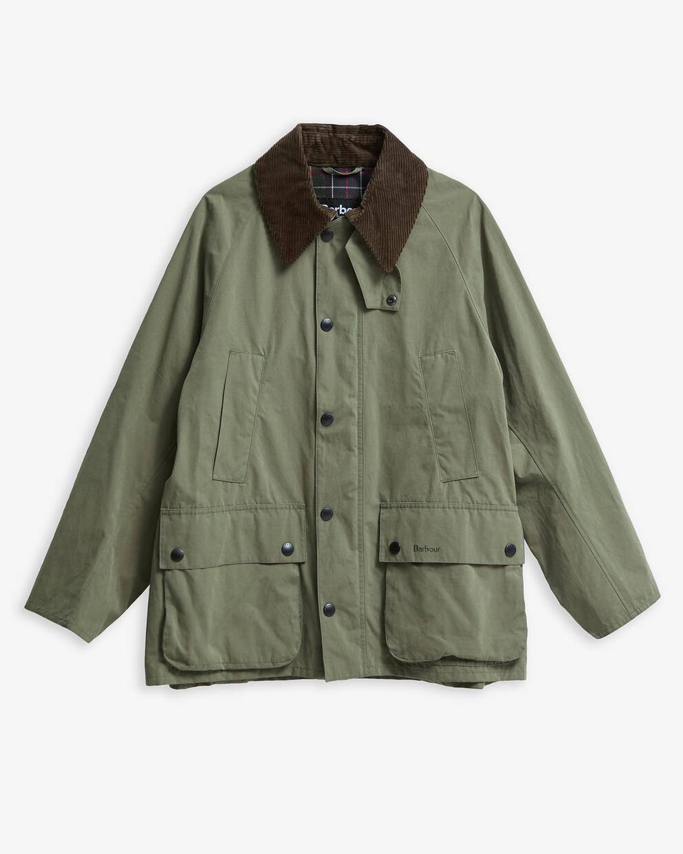 Jacke Peached Oversized Bedale Casual