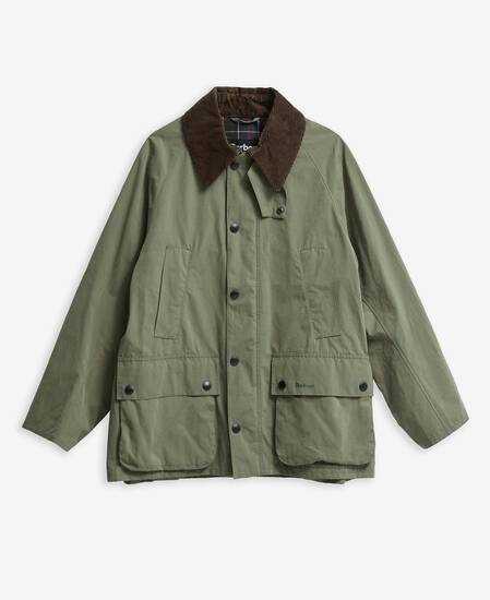 Jacke Peached Oversized Bedale Casual 