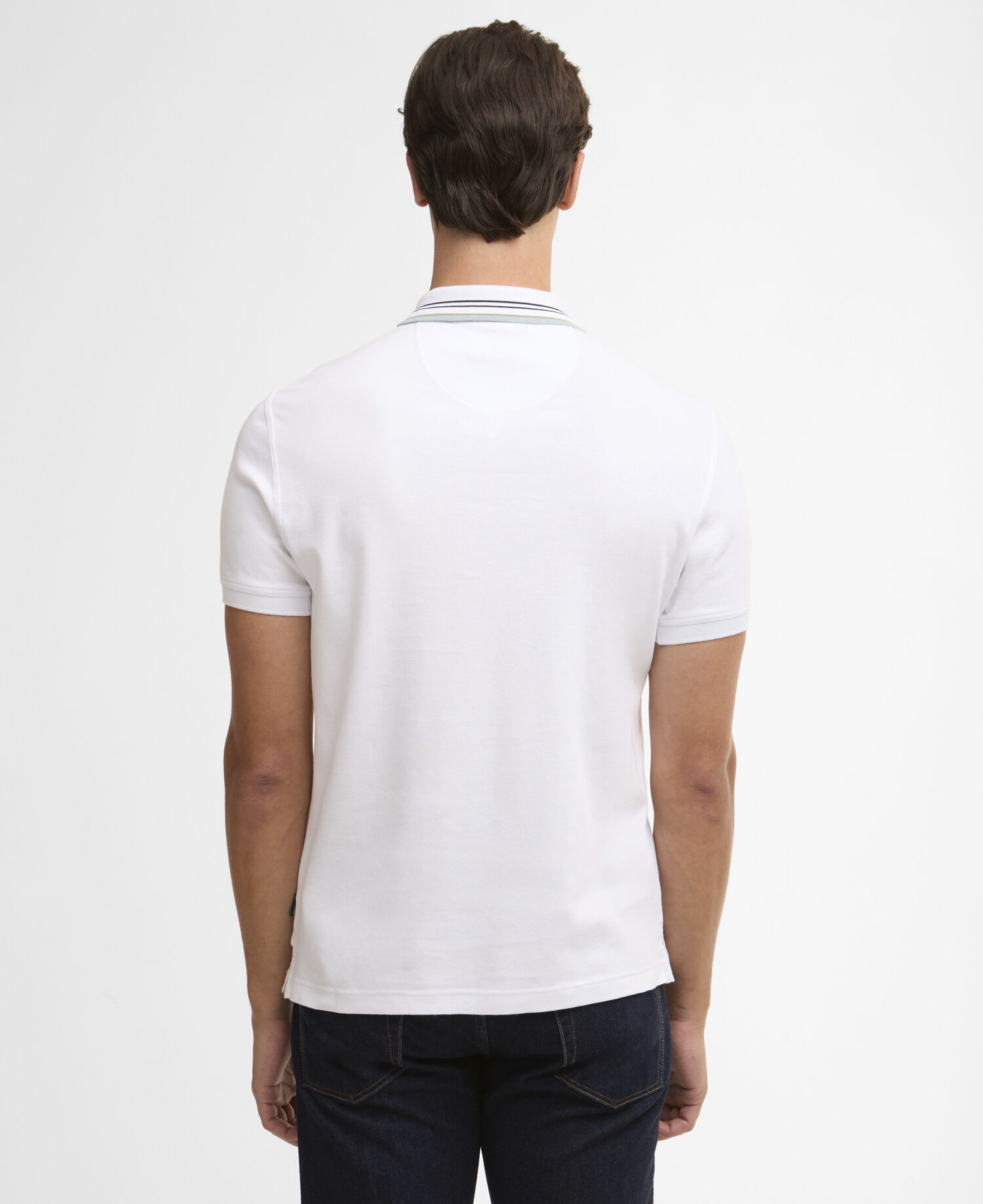 Polo Notter leggermente aderente White