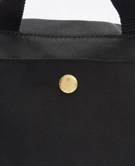 Field Waxed Satchel Classic Black