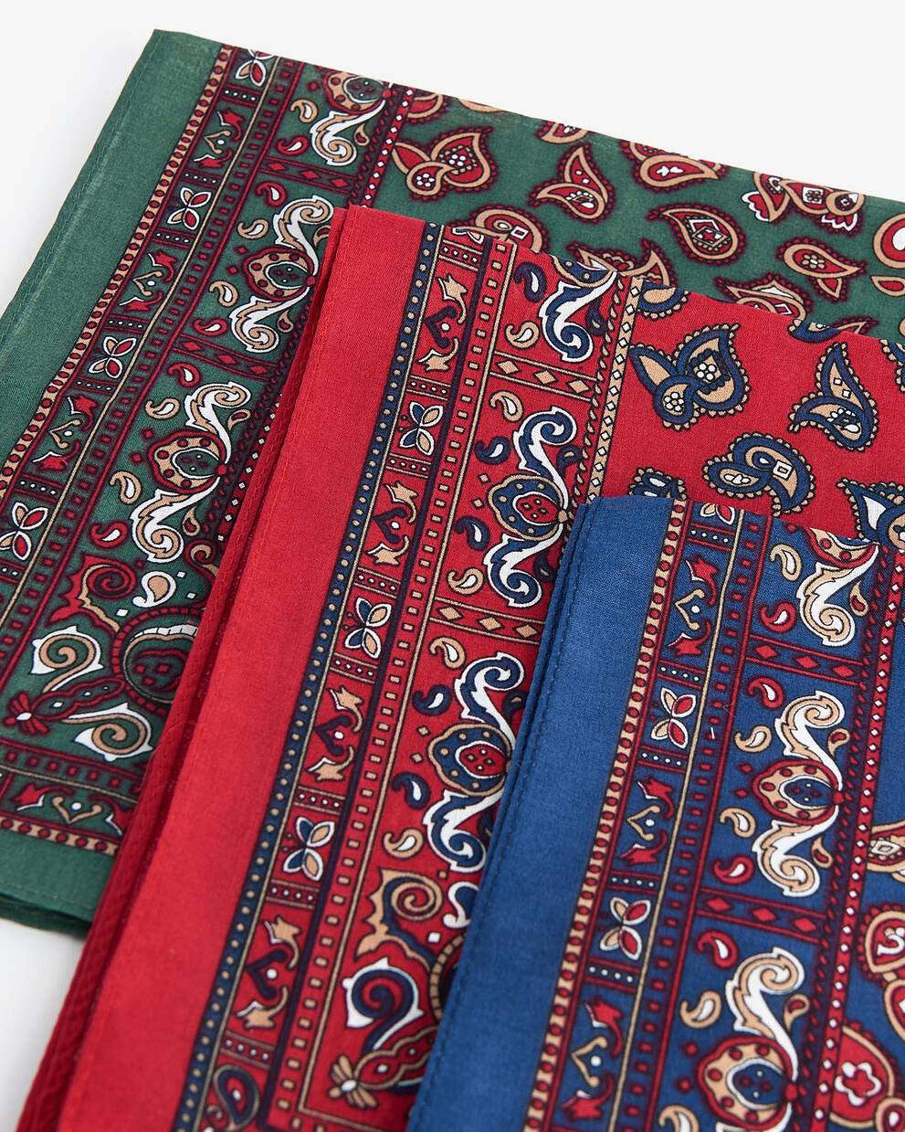 Set di fazzoletti Paisley in confezione regalo