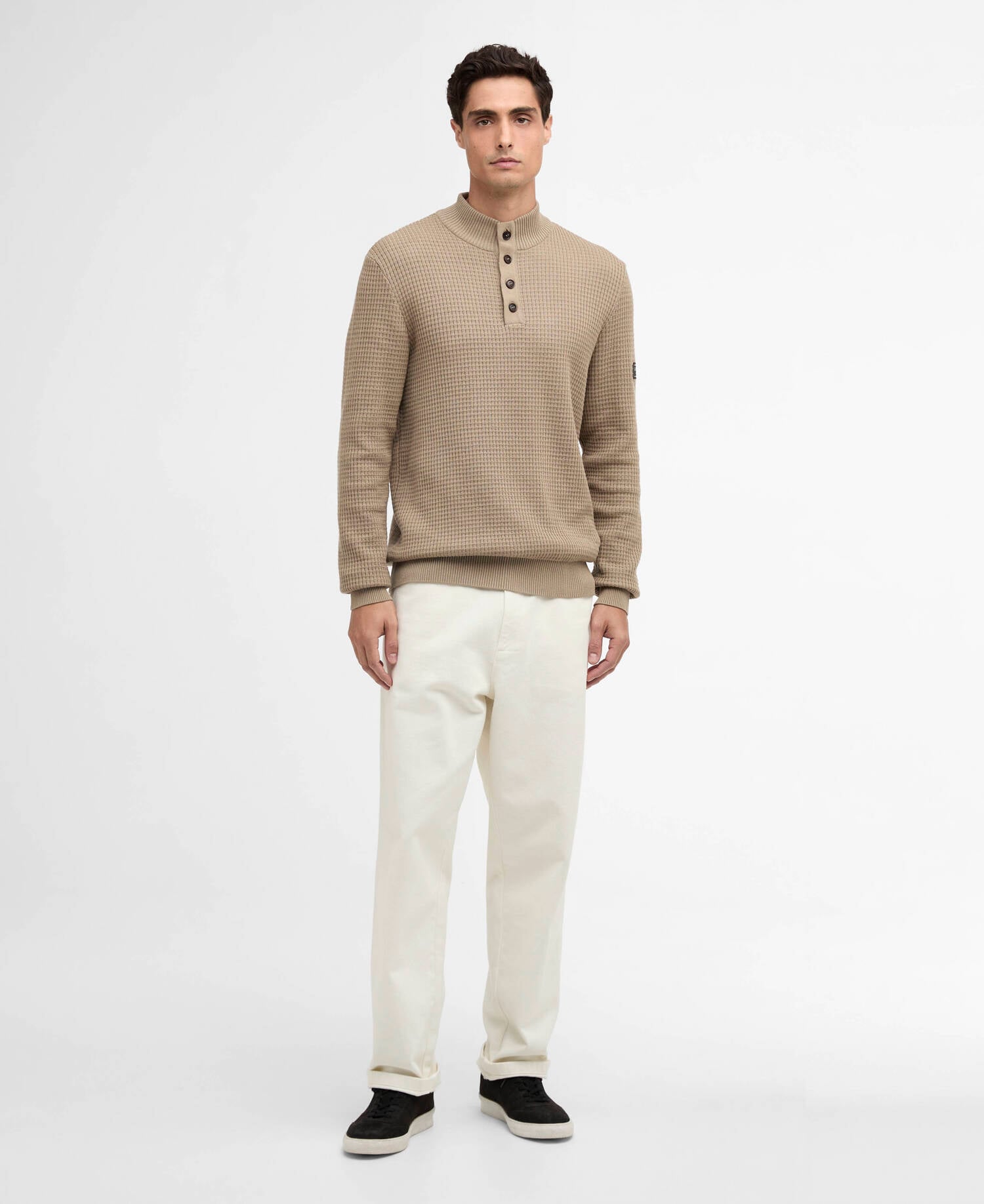 Herring Quarter-Zip Jumper Coriander image number 1