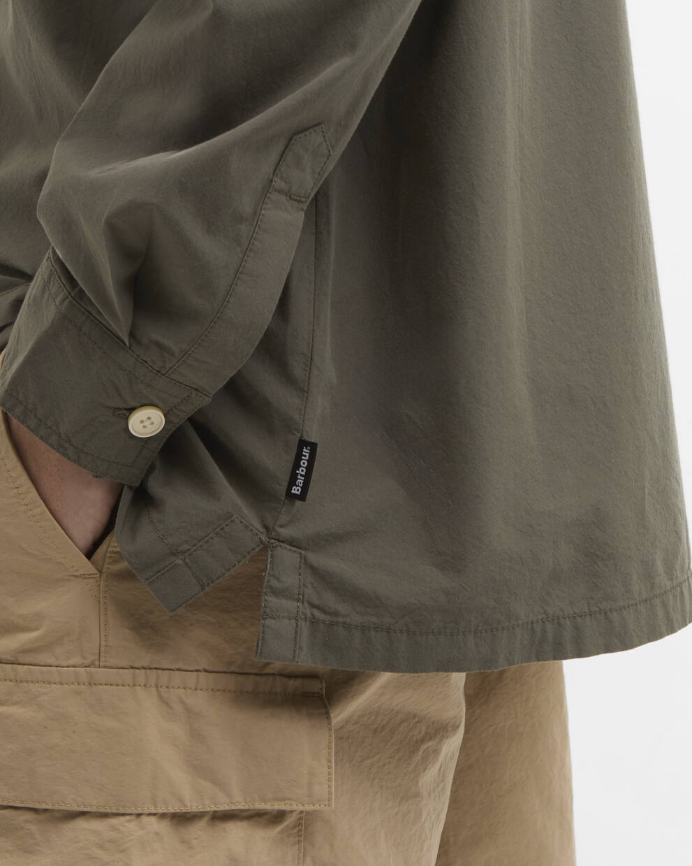 Camicia Ryehill testurizzata dalla vestibilit&agrave; rilassata