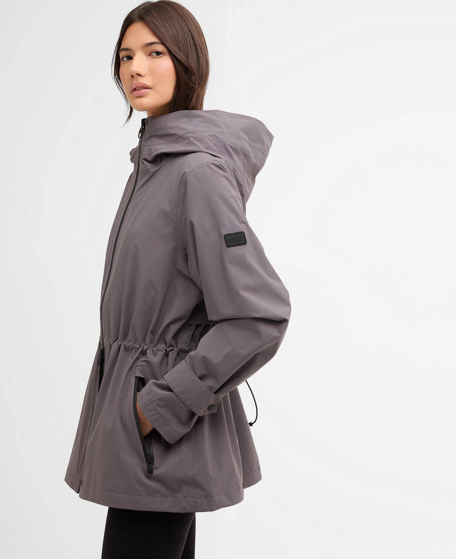 Short Kyra Waterproof Jacket Lavender Grey image number 4