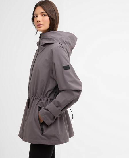 Short Kyra Waterproof Jacket Lavender Grey