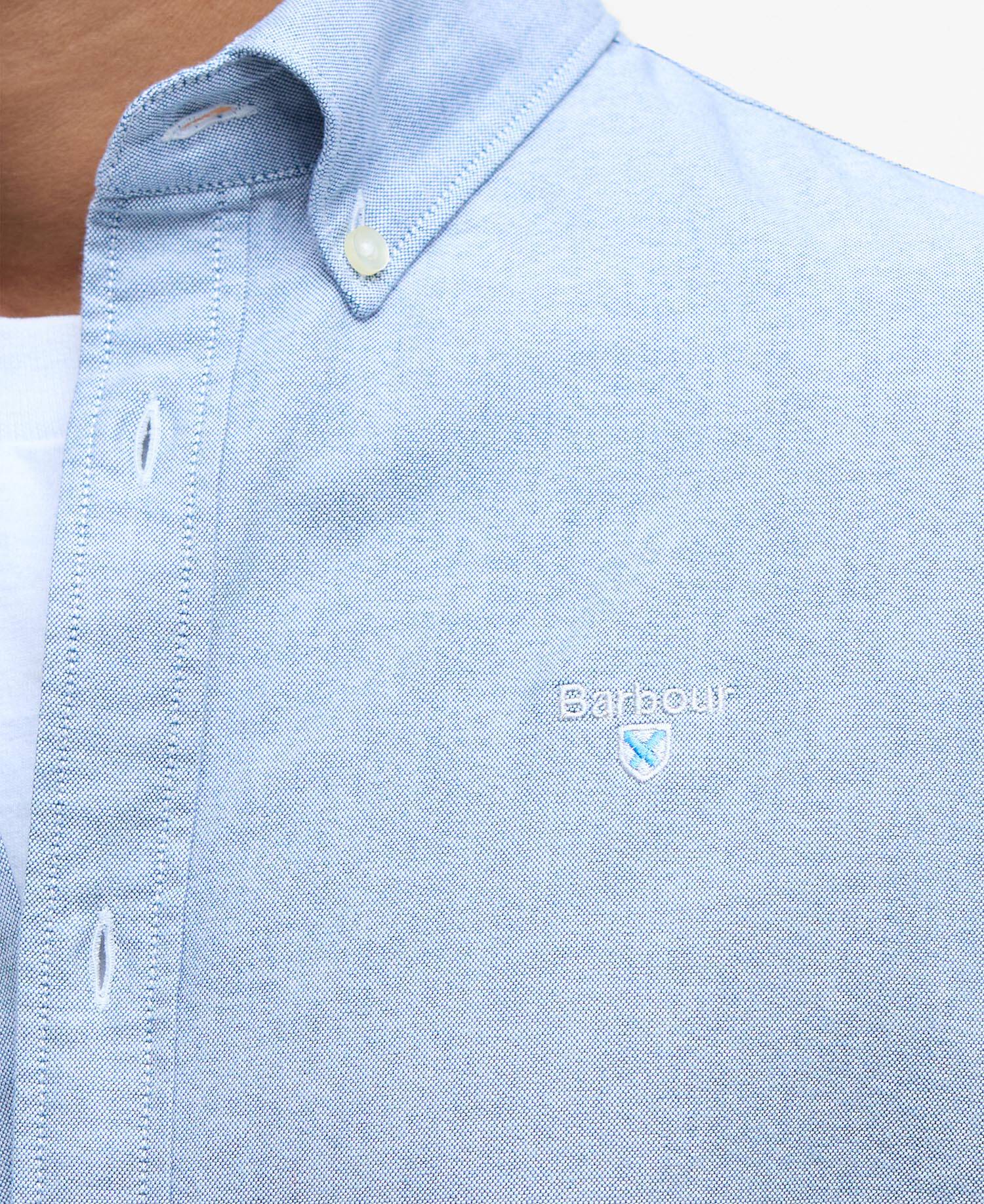 Oxford Tailored Long-Sleeved Shirt Midnight image number 4