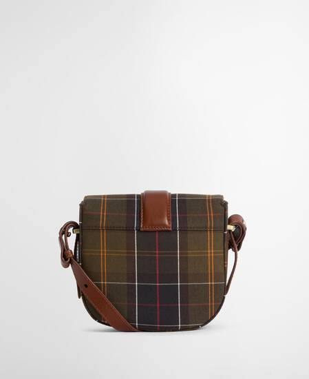 Borsa a tracolla con motivo tartan Elm Classic Tartan