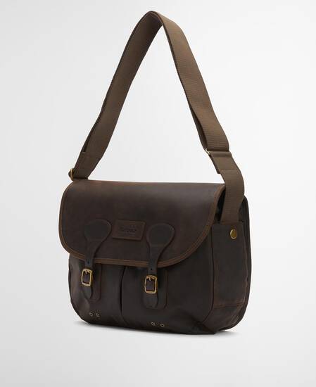 Borsa Tarras in pelle cerata 
