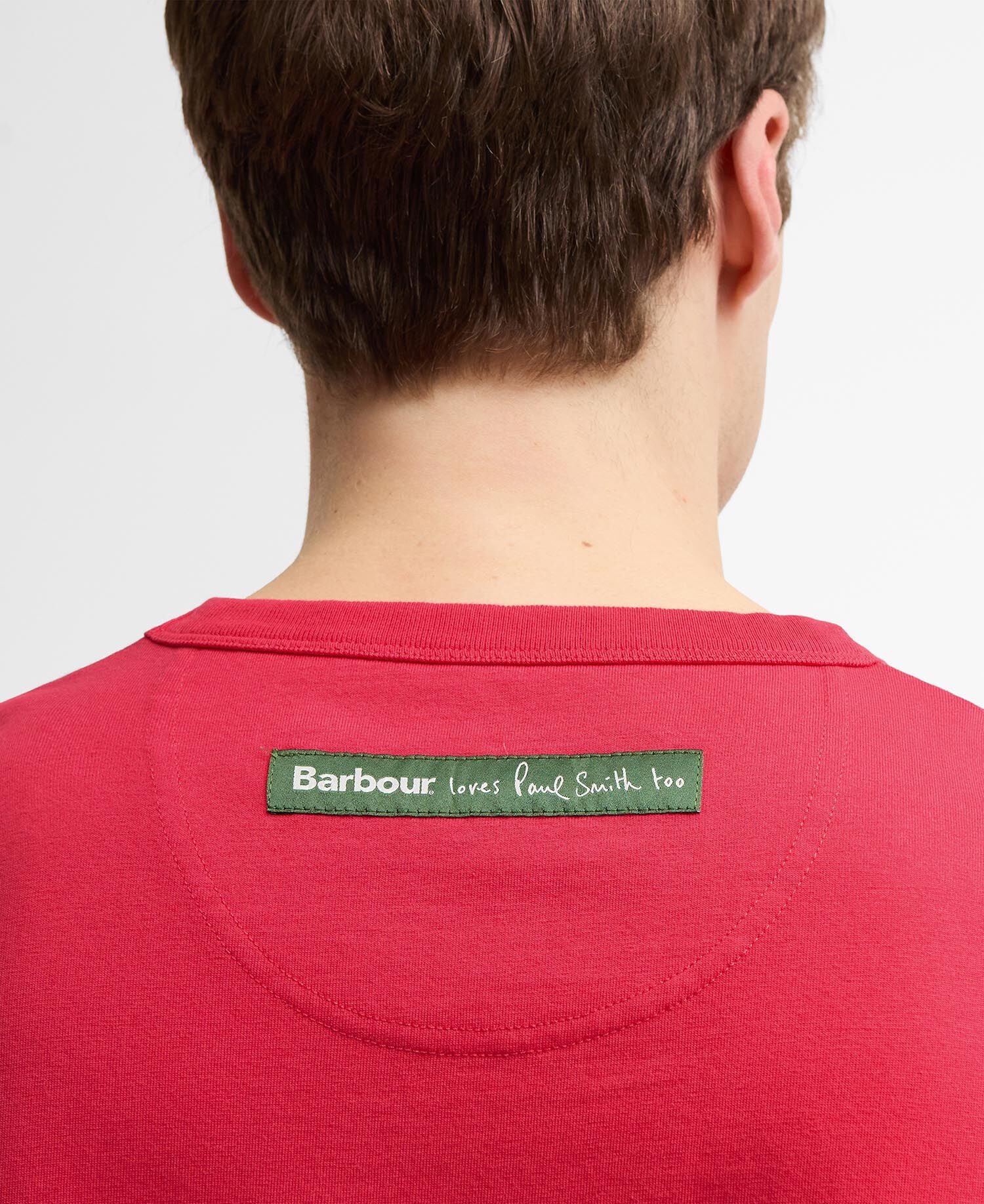 Paul Smith Loves Barbour T-Shirt Crosby Winterberry
