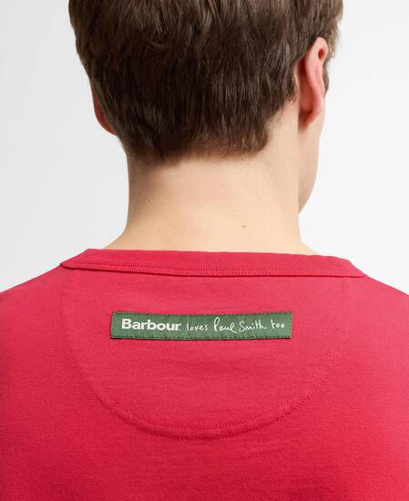 Paul Smith Loves Barbour Crosby T-Shirt Winterberry