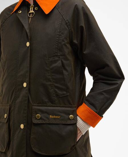 Wachsjacke Icons Modern Beadnell Olive/Ancient