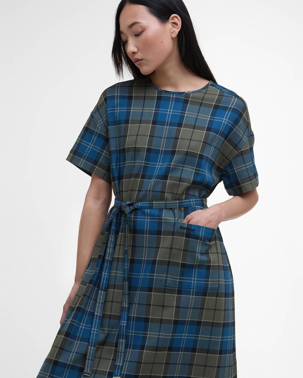 Matilda Tartan Maxi Dress