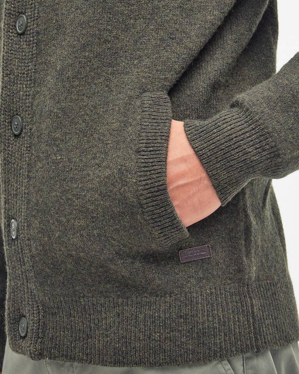 Maglione con zip Patch