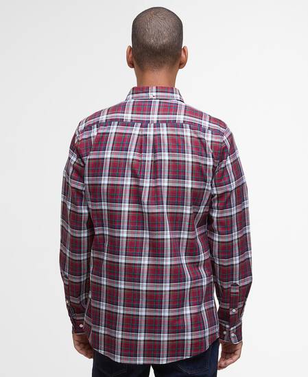 Mosswood Tailored Long-Sleeved Shirt Red Mosswood Tailored Long-Sleeved Shirt Red