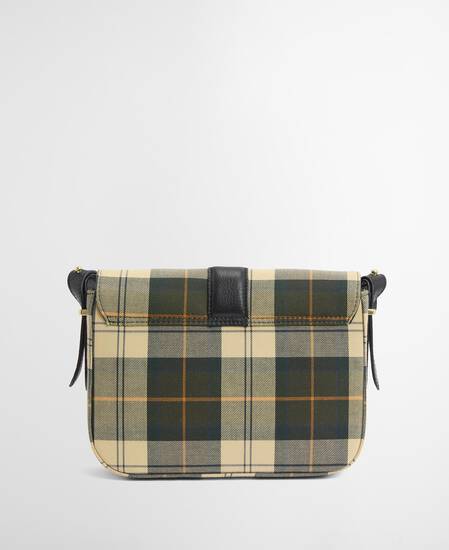 Borsa a tracolla con motivo tartan Rosa Ancient Tartan