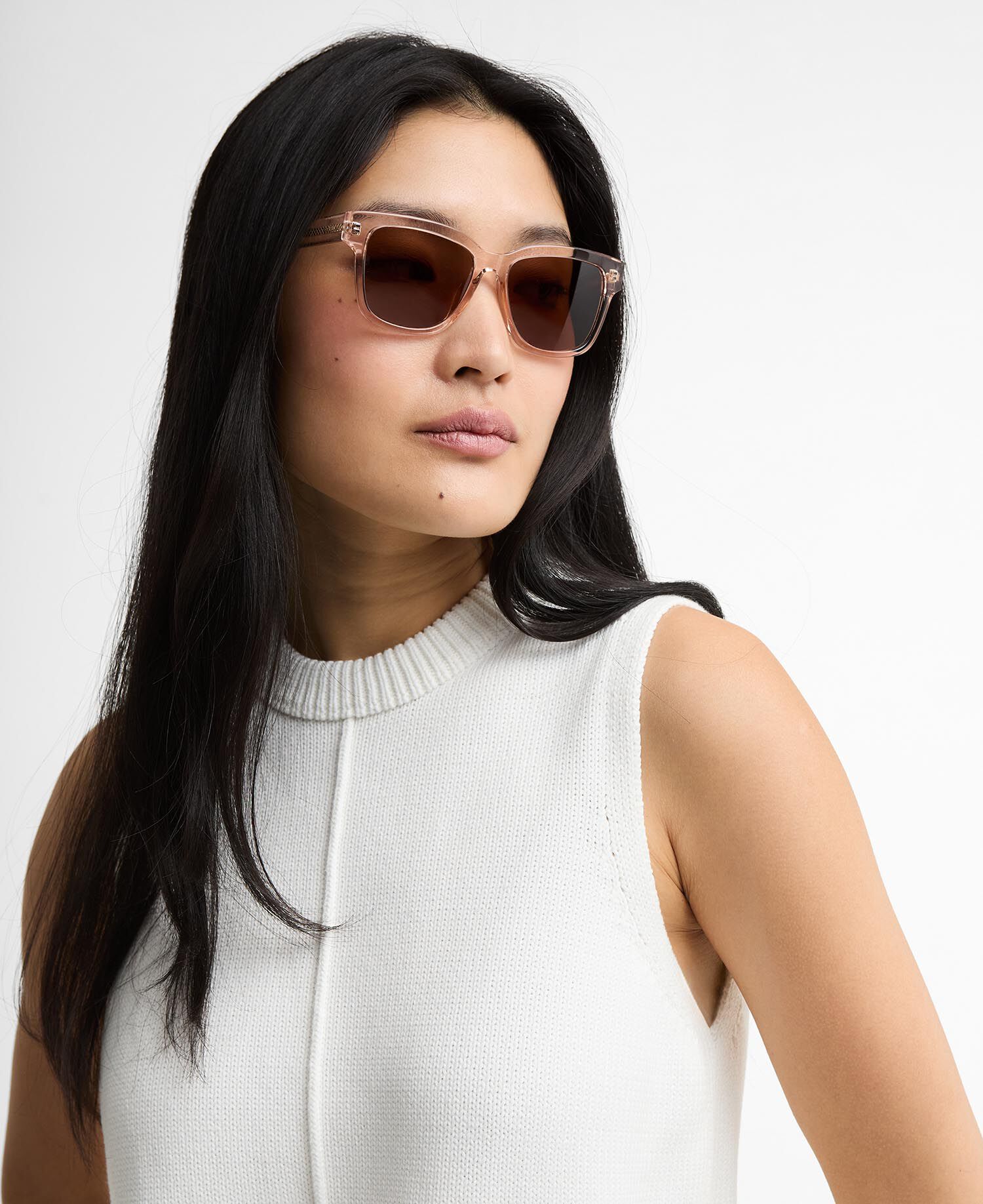 Vicki Square Sunglasses Mineral Pink