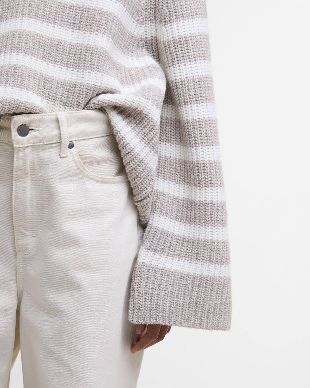 Irene Striped Crew Neck Jumper