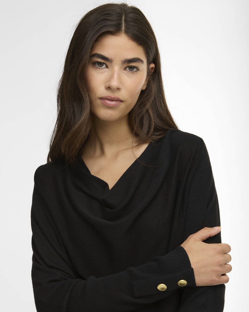 Maglione Nia con collo ad anello