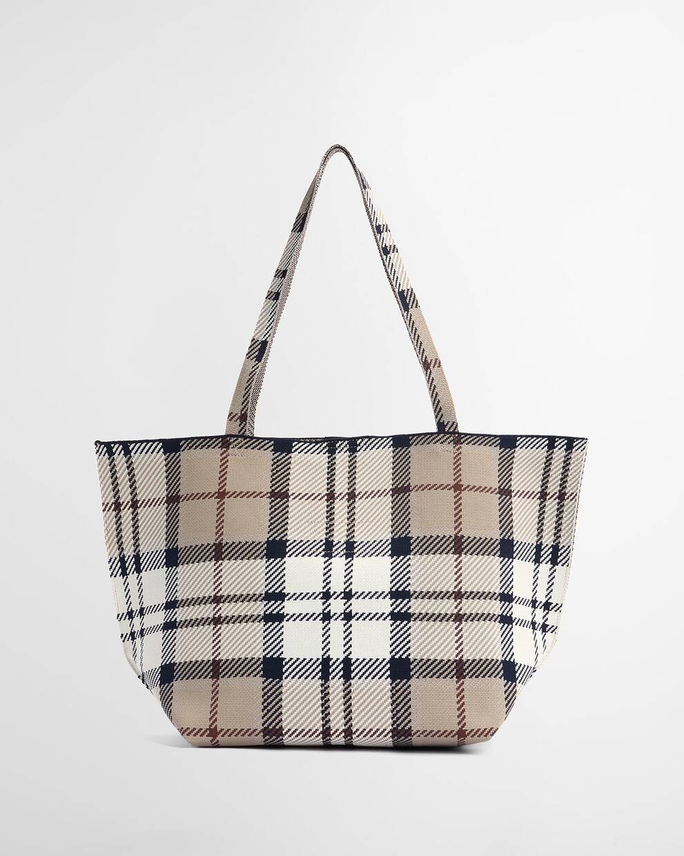 Layla Tartan Large Tote Bag