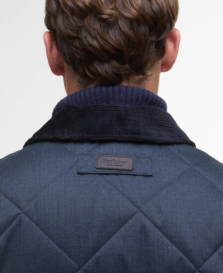 Winter Country Liddesdale Quilted Jacket Navy