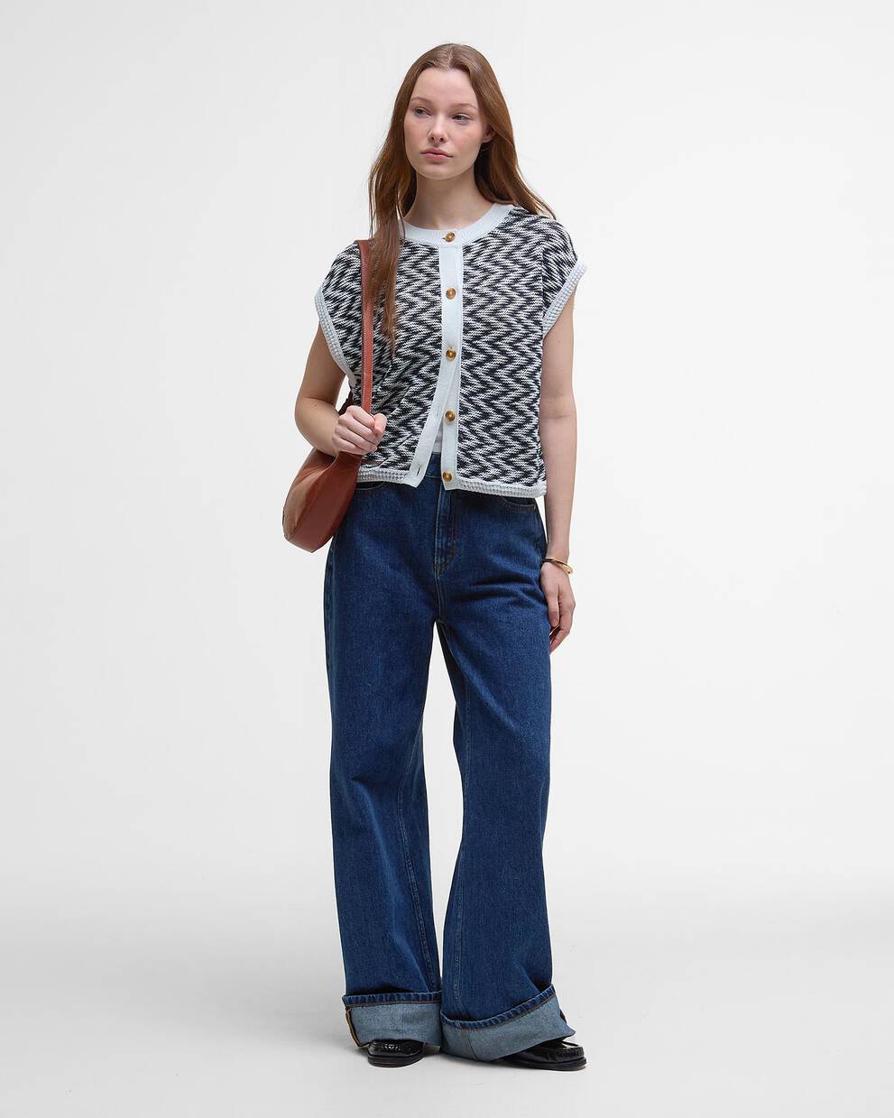 Olivia Button-Up Sweater Vest