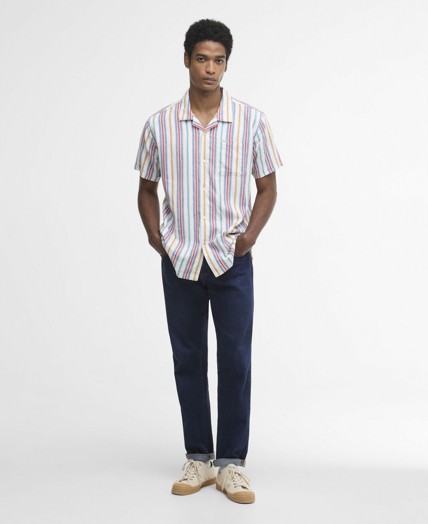 Waterbay Striped Shirt White