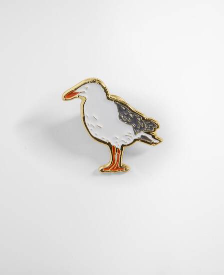 Barbour Seagull Pin Badge Seagull Barbour Seagull Pin Badge Seagull
