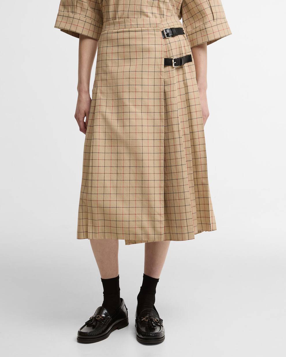 Hollington Tartan Midi Skirt