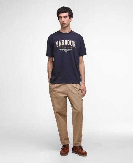 Fort Relaxed Graphic T-Shirt Dark Navy Fort Relaxed Graphic T-Shirt Dark Navy