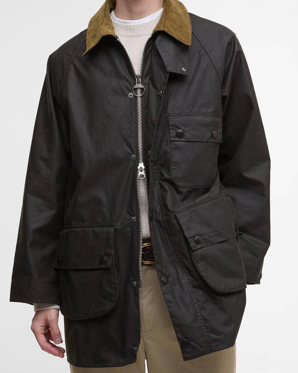 Oversized Solway Waxed Jacket
