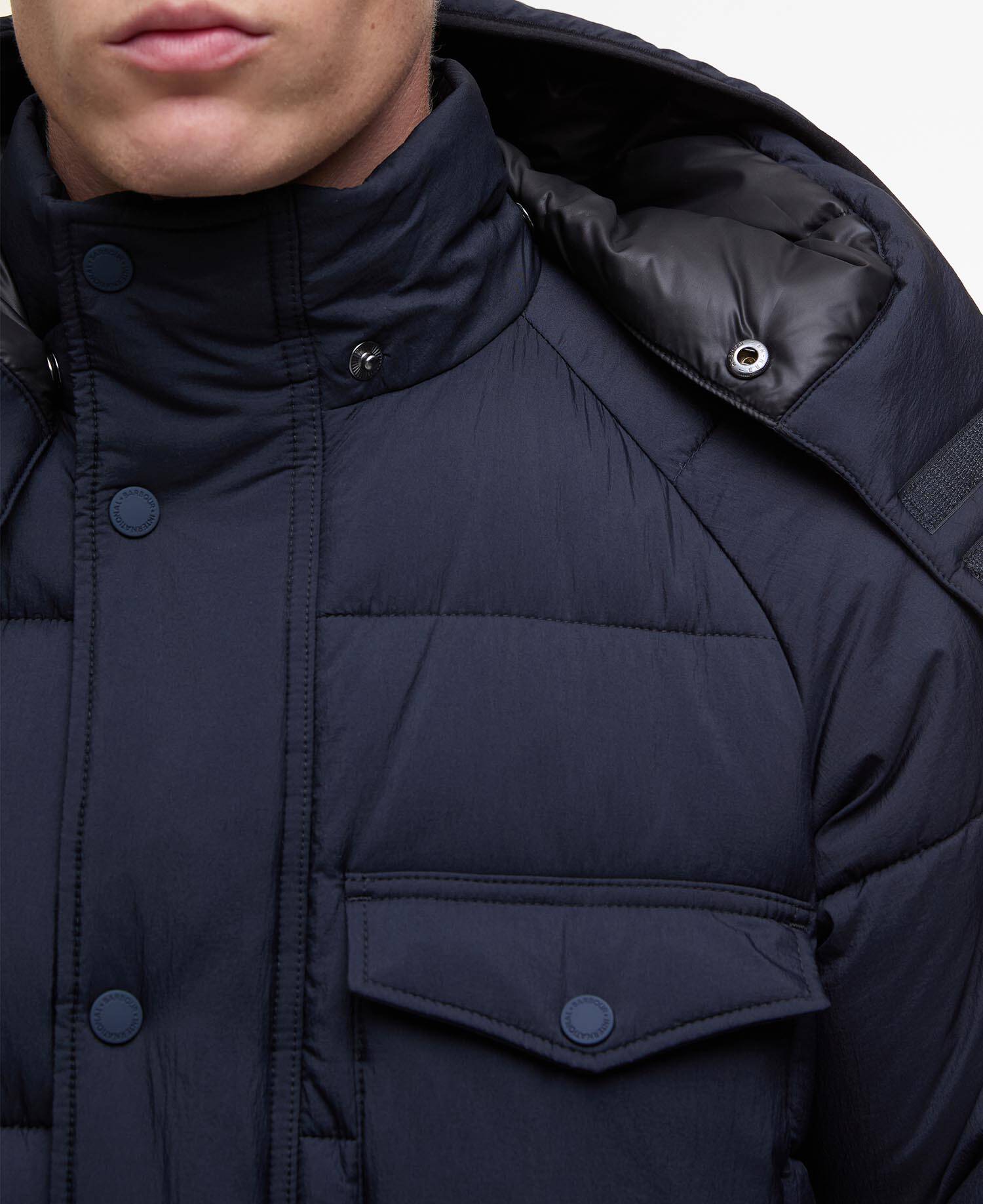 Jacke Haze Puffer Navy image number 5